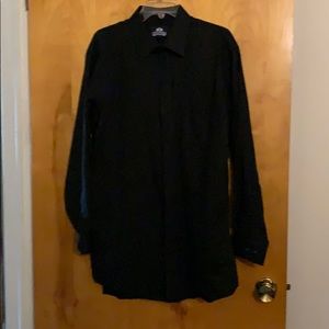 Black dress shirt